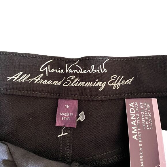Gloria Vanderbilt NEW Amanda 16 short all around slimming effect Heritage Fit - Picture 4 of 7